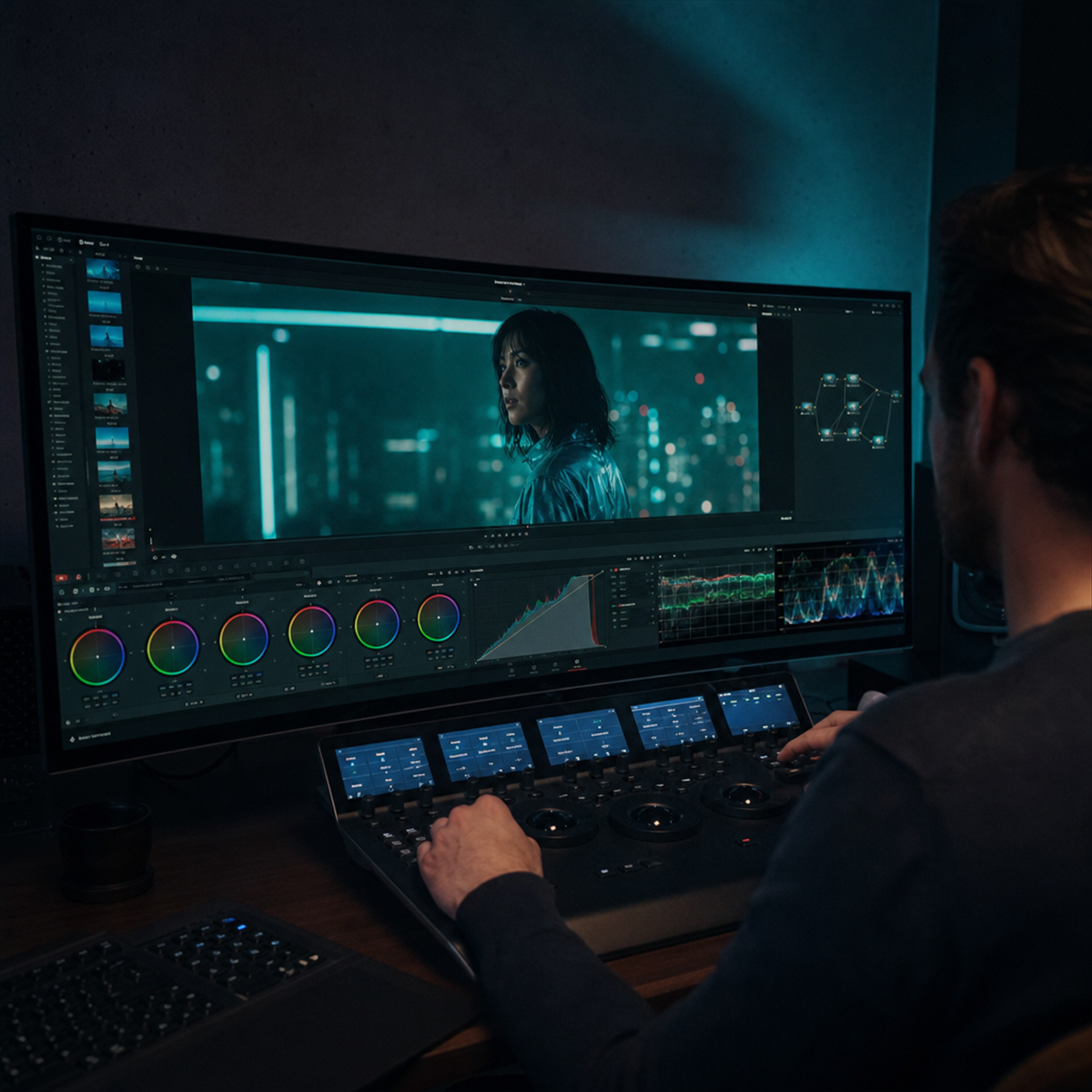 Color Grading und Postproduktion