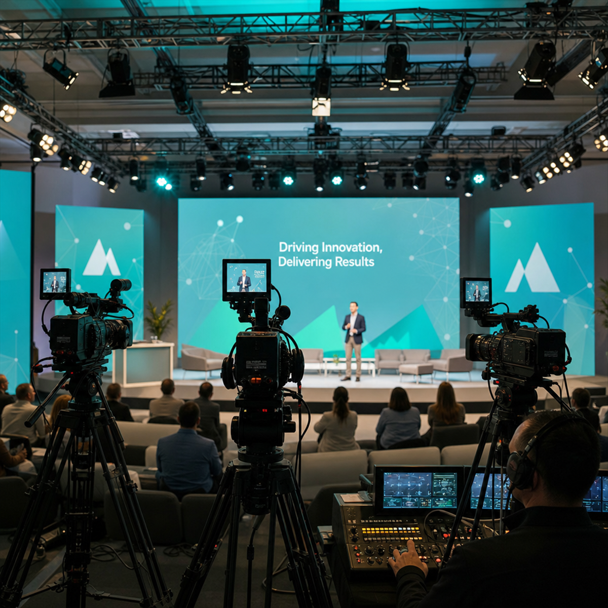 Multi-Kamera-Setup für Events