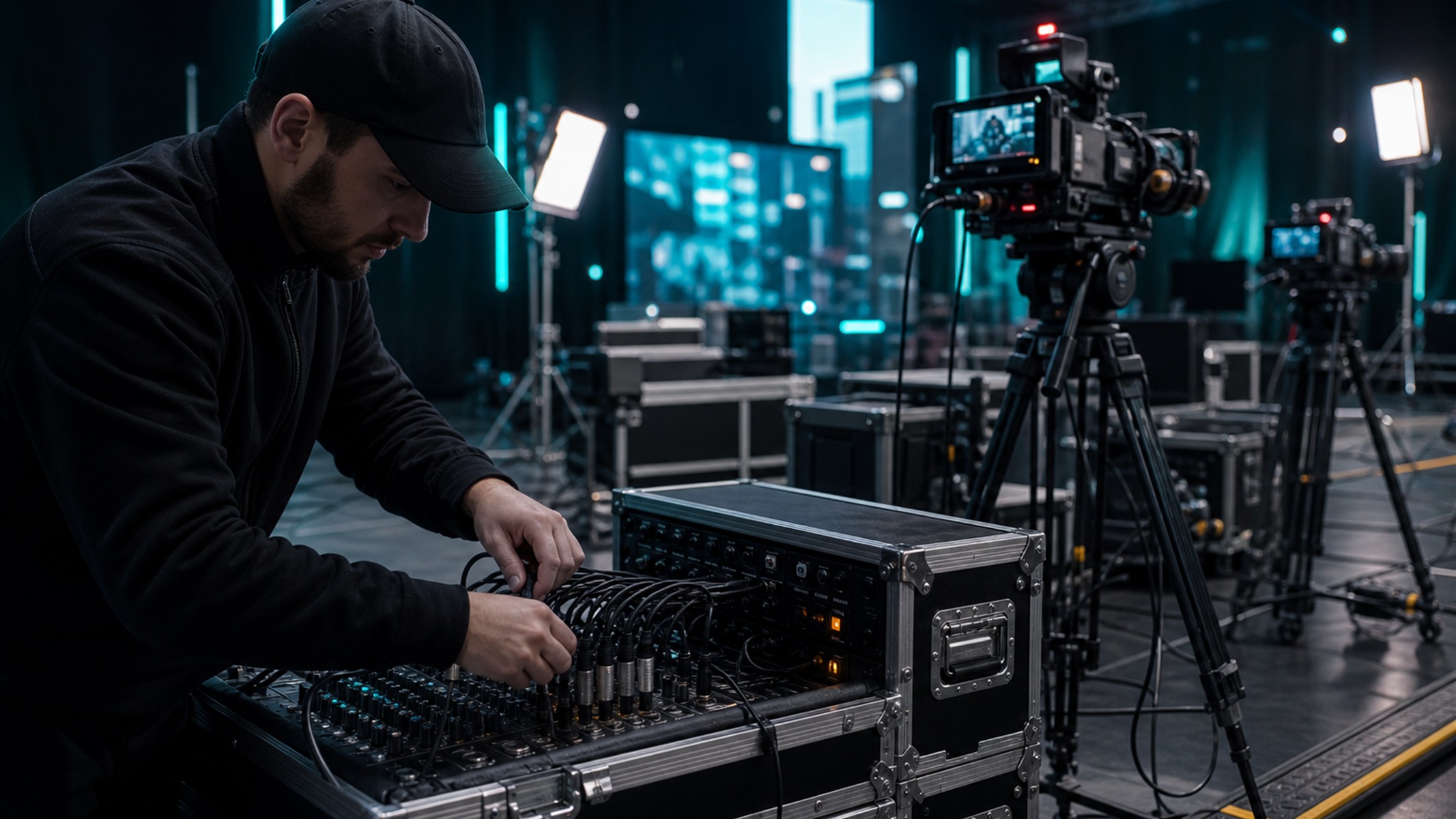 Livestream-Technik und Produktions-Setup der Medienagentur