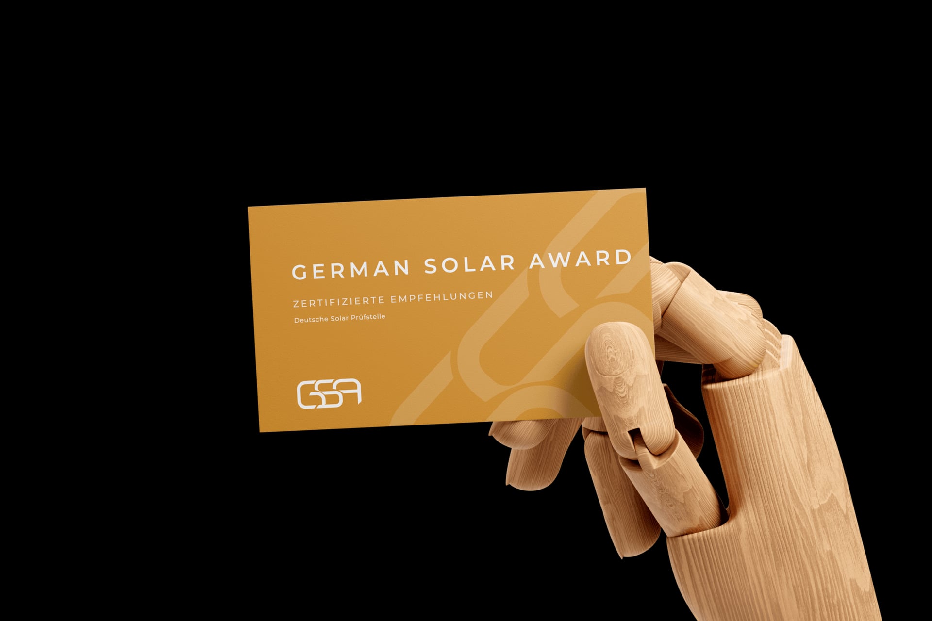 Business Card Mockup orange